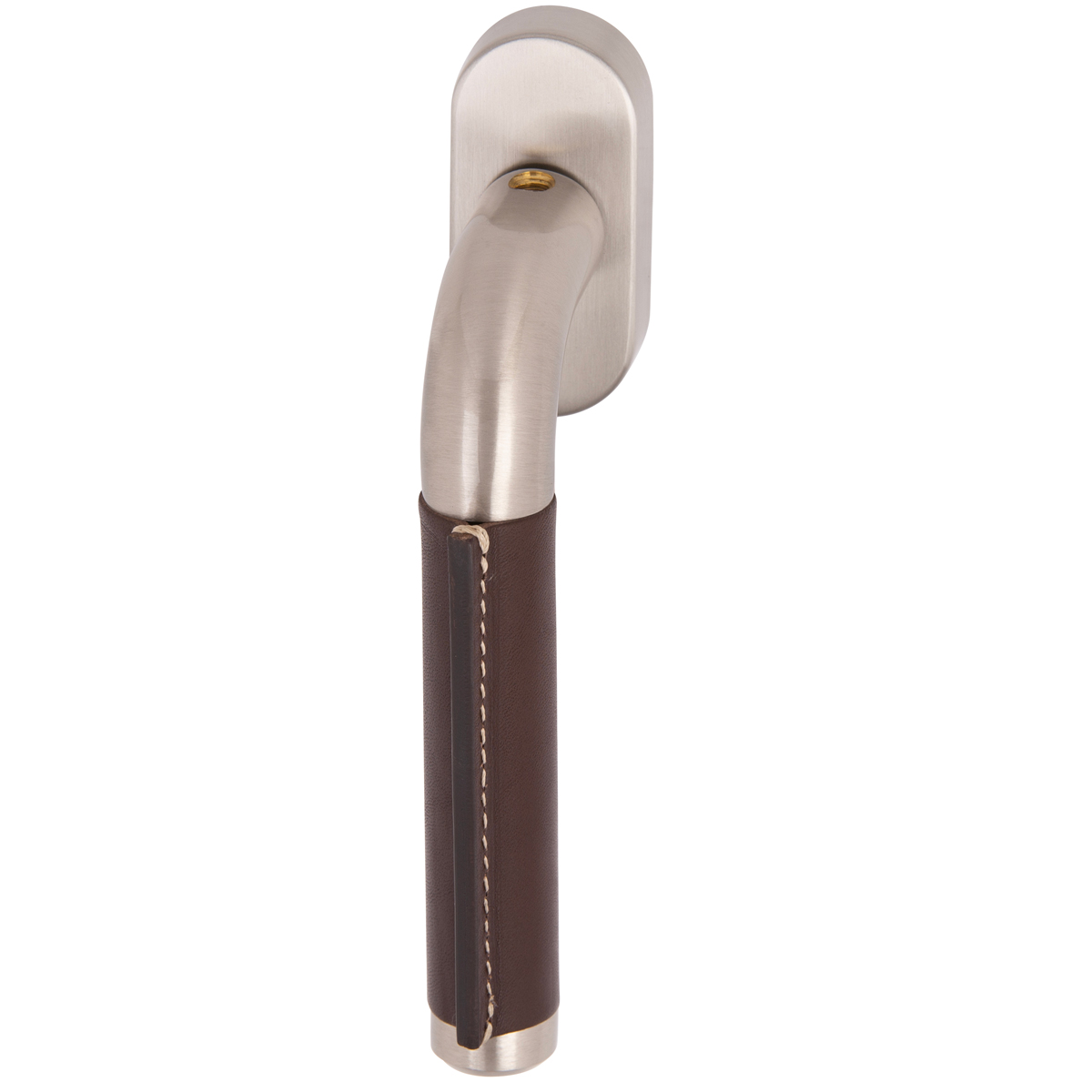 Nickel sat./cuoio marrone