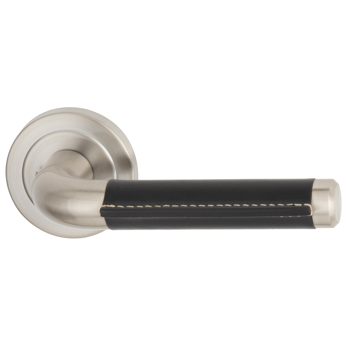 Nickel sat./cuoio nero